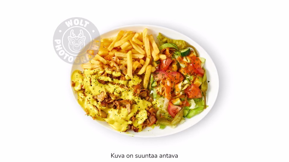 Kanakebab ranskalaisilla