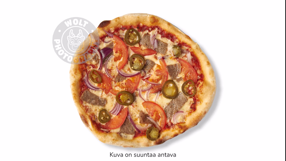 Kebab-pizza